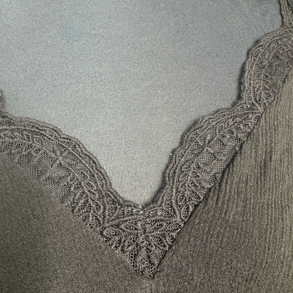 Torrid Black Spaghetti Adjustable Strap Flowy Shi… - image 7